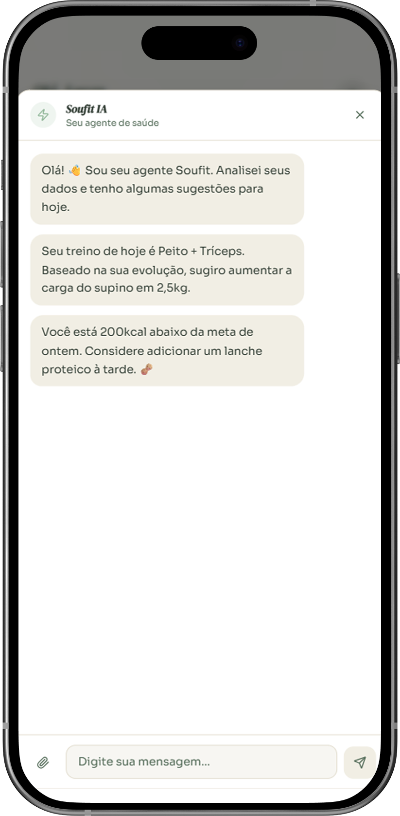 Soufit — plataforma de saúde inteligente